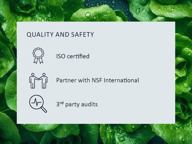 Quality and Safety for Your Provisions and Stores Quality and Safety for Your Provisions and Stores